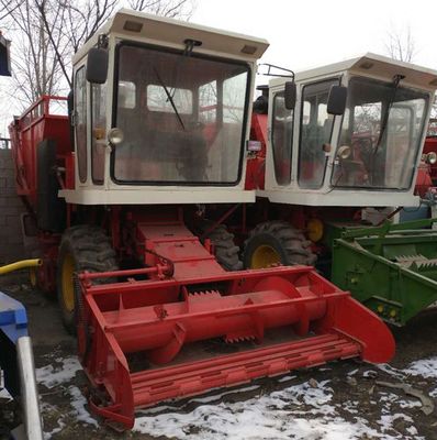 2018高效輪式全株玉米青儲機 玉米秸稈收割機 飼料粉碎機