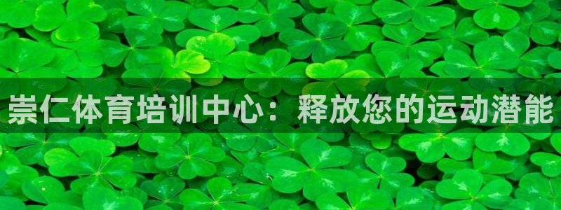 耀世璀璨什么意思：崇仁體育培訓(xùn)中心：釋放您的運(yùn)動潛能
