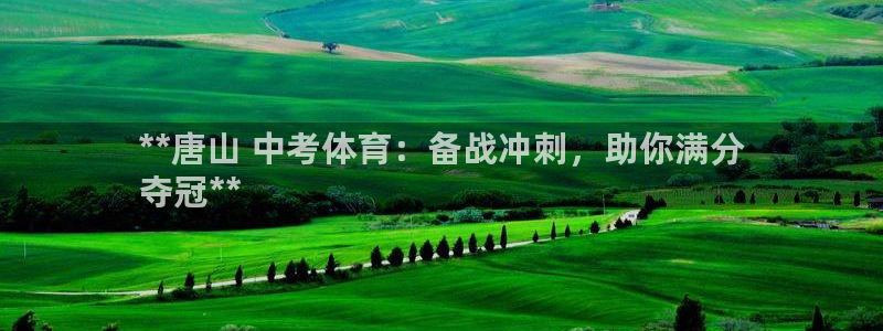 耀世集團(tuán)羅文斌：**唐山 中考體育：備戰(zhàn)沖刺，助你滿