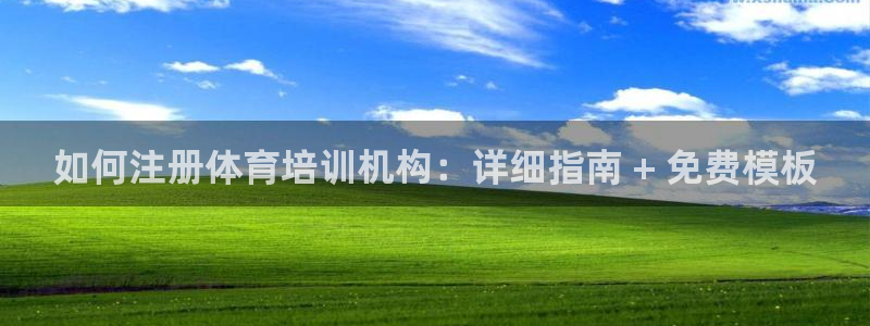 耀世平臺總代理是誰：如何注冊體育培訓機構：詳細指南 
