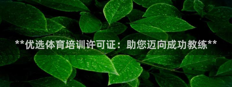 耀世第三關(guān)怎么過：**優(yōu)選體育培訓(xùn)許可證：助您邁向成