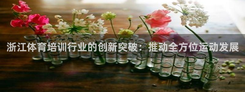 耀世娛樂官網(wǎng)網(wǎng)站下載：浙江體育培訓(xùn)行業(yè)的創(chuàng)新突破：推