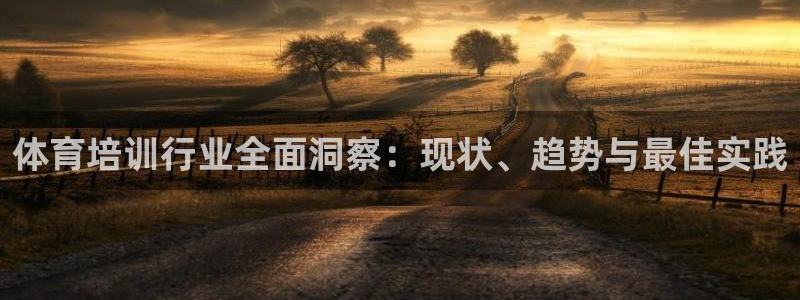 耀世平臺(tái)注冊(cè)網(wǎng)址是多少：體育培訓(xùn)行業(yè)全面洞察：現(xiàn)狀、